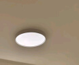鹿家良品（LUUGAA）超薄圆形卧室吸顶灯简约现代卧室灯护眼客厅灯led灯书房阳台灯 全光谱50cm三色光75W 实拍图
