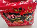 三养韩国进口三养火鸡面方便面速食泡面袋装干拌面 火鸡面(双倍辣味)140g*5连包 实拍图
