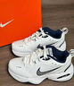 耐克（NIKE）官方男鞋女鞋 AIR MONARCH IV气垫运动鞋休闲鞋老爹鞋跑步鞋鞋子 415445-102 男女同款 蓝白 39 实拍图