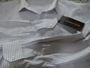 罗蒙（ROMON）长袖衬衫男商务休闲条纹衬衣男士职业正装外套男装RCS2K08-1539 实拍图