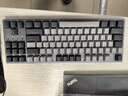 DURGOD 杜伽87/104键笔记本电脑PBT键帽机械键盘全键无冲（办公游戏电竞吃鸡键盘） K320深空灰-白光限定版-樱桃轴单光 茶轴 实拍图