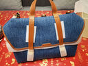 Songmont山下有松山行系列游历公文包帆布牛仔双肩包 小号 丹宁蓝升级款 预售12天 实拍图