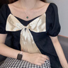 纪梵哲轻奢四叶草项链女生吊坠手链520情人节生日礼物送老婆女朋友老婆 幸运四叶草孔雀石项链 实拍图