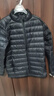 京东京造【air+零压羽绒】轻薄羽绒服男外套冬立领白鸭绒 曜石黑XL 实拍图