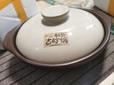 康舒砂锅家用炖锅燃气耐高温干烧煲仔饭浅锅商用煤气灶专用砂锅陶瓷煲 耐热古砂锅4-6人用 3400ml 实拍图