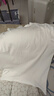 凡客诚品（VANCL）舒弹绒远红外升温半高领打底衫男女同款 男-白色 XL 175/92A 实拍图