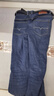 皮尔卡丹（pierre cardin）牛仔裤男冬季休闲商务宽松中年加绒保暖直筒男士裤子蓝色33 实拍图
