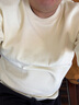 布先生微阔贴身打底衫卫衣男套头T恤2024秋冬新品长袖 雅米杏 XL/180  实拍图
