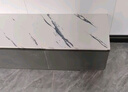 米客米家（MIKEMIJIA）北欧电视柜客厅家用小户型简约现代岩板色轻奢茶几电视机柜组合 【1.8M】深空灰+白大理石纹色 组装（自行安装） 实拍图