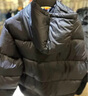 骆驼炽云羽绒服男女冬季连帽防泼防风鸭绒轻暖情侣面包服 法式棕 男女同款【火山】7674 S 实拍图
