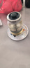 金灶（KAMJOVE）小青柑红茶泡茶壶茶水分离鹰形壶嘴高硼硅玻璃泡茶飘逸杯泡茶器 【耐热玻璃 升降内胆】A76 560ml 实拍图