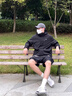 361°户外风衣男女三合一两件套可拆卸秋冬款保暖防风登山连帽夹克外套 超级黑（加厚三合一） XL 实拍图
