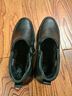 金利来（Goldlion）男鞋男靴时尚简约轻便鹿皮靴子加绒保暖棉靴G539340049AAM黑色40 实拍图