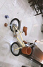 【低价高质】儿童自行车2-3-6-9岁男女孩脚踏车宝宝单车小孩童车 英伦旗舰版米奇黄无后座+赠礼包 12寸（适合2-3周岁半） 实拍图