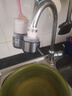德克西德国净水器水龙头过滤器家用自来水滤水器直饮前置过滤器厨房卫生间通用除余氯双出水可清洗滤芯 1机4芯（陶瓷滤芯） 实拍图