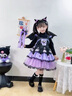 G.DUCKKIDS库洛米衣服女童儿童连衣裙夏季洛丽塔公主裙生日裙子春秋圣诞服装 毛衣泡泡袖打底【单件】 130 建议身高120-130cm7-8岁 实拍图