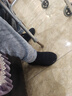 鮟鱇中老年爸爸妈妈老北京布鞋加绒保暖棉散步 男AK25570黑 46  实拍图