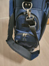 PGM 多功能高尔夫球包 男女托运航空包 拖轮尼龙硬壳球包 带密码锁 深蓝包+防雨罩 实拍图