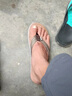 PointZerone夏季男士人字拖男潮流广东外穿拖鞋男沙滩凉拖鞋男防滑室外凉鞋男 棕色 42 标准运动鞋码 实拍图
