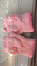 Hello Kitty儿童手套冬保暖针织半指卡通女宝幼儿翻盖手指套3126美乐蒂粉色 实拍图
