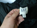 Gap男装徽章logo抽绳立领连帽羽绒服纯色外套677652 黑色 L (175/96A) 亚洲尺码 实拍图