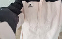 骆驼（CAMEL）冲锋衣防风三合一可拆两件套登山服120-1X木黛色/幻影黑,女M 实拍图