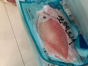 熠兴记鲷鱼片真空袋装生鱼片冷冻罗非鱼鲷鱼片日料 150g*2片 实拍图