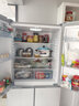 新飞冰箱家用十字对开四开门冰箱60cm超薄平嵌入大容量节能省电冰箱自动除霜出租厨房首选以旧换新补贴 灰色450升自动除霜款 实拍图