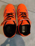 回力童鞋儿童足球鞋2026春季新款男童碎钉软底防滑训练鞋学生运动鞋 桔黑 37 内长约24.5cm 实拍图