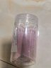 遇上佳人 一次性唇刷棒100支便携口红刷化妆刷唇釉唇膜遮瑕眼影刷粉色罐装 实拍图