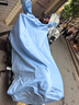 CTRLEND电动车防雨罩车罩全罩套电瓶车遮雨罩摩托车防晒防水车衣踏板雨衣 蓝色4XL【适用中型踏板车】 实拍图
