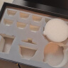 苏氏陶瓷（SUSHI CERAMICS）羊脂玉瓷富贵三才盖碗礼盒组 200ML  实拍图