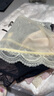 巴宝欧冰丝内裤女纯棉裆透气无痕薄款性感新款蕾丝纯欲少女生三角短裤夏 【粉色+黑色+肤色】 3条 M 【80-100斤】 实拍图