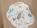 安可新婴幼儿一次性大号围嘴【20片】加柔可旋转免洗围兜 独立装大象款 实拍图