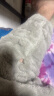 雅鹿睡衣男生秋冬季加绒加厚珊瑚绒男士青少年纯色大码保暖家居服套装 NSCJF-L007淡雅灰方格提花 3XL (建议165-185斤) 实拍图