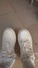 特步板鞋男新款运动休闲空军一号板鞋耐磨百搭情侣板鞋时尚鞋子厚底 帆白-0042 女款 38 实拍图