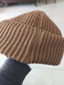 针织帽大头围女新款秋冬季保暖帽防寒护耳帽显脸小粗毛线帽子 暖卡其【不挑头型 显脸小】 均码有弹力【适合头围53-58cm】 实拍图