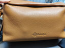 半坡饰族（bampo）半坡真皮枕头包女刺绣宽肩带商场同款新款软皮小众腋下单肩斜挎包 棕色701（摔牛皮） 实拍图