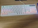MUMRE牧马人K104游戏机械键盘鼠标套装有线电竞耳机三件套全键无冲红轴笔记本电脑办公专用电竞外设 K104白色红轴混光+M1游戏鼠标+耳机 实拍图