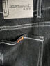 真维斯（Jeanswest）牛仔裤男春季男士牛仔裤宽松直筒长裤弹力休闲长裤子男黑灰色36 实拍图