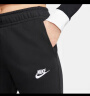 耐克（NIKE）女子中腰阔腿薄绒运动裤 SPORTSWEAR CLUB FLEECE FB2728-010 M 实拍图