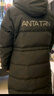 安踏三层速暖羽绒服丨三防中长款鸭绒外套女士冬季面包服收腰连帽上衣 实拍图