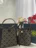 Tory Burch 汤丽柏琦【京东线上专享】MCGRAW T MONOGRAM小号水桶包 160232 海军蓝 405 OS 实拍图
