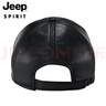 吉普（JEEP）帽子男士真皮皮帽冬季加绒加厚棒球帽羊皮保暖鸭舌帽男帽 实拍图