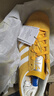adidas「T头鞋」STADT经典时尚薄底运动板鞋男女阿迪达斯三叶草   黄色/亮白/汉玉白   41 实拍图