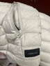 迪卡侬（DECATHLON）短款羽绒服轻薄薄外套户外运动保暖内胆排骨羽绒服TREK100 女款-珍珠白-立领 S 实拍图