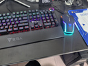 MUMRE 牧马人K200手托机械键盘鼠标套装带掌托游戏电竞外设三件套网吧台式电脑笔记本有线外接键鼠 K200黑色混光黑轴+M5宏鼠标+机甲鼠标垫 实拍图