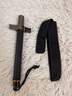 Ma fitness防身武器合法随身甩棍摔鞭棍伸缩棒户外铁棍安载铁棍收缩棒防卫棍 格挡款-钛黑32寸/长29-79.5CM 实拍图