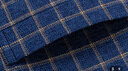 杉杉加绒衬衫男  中年纯棉格子衬衣男商务休闲 1066-1加绒款 41  实拍图