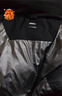 京东京造冬季短款连帽滑雪羽绒服户外派克服加厚保暖外套男 深海蓝 M 实拍图